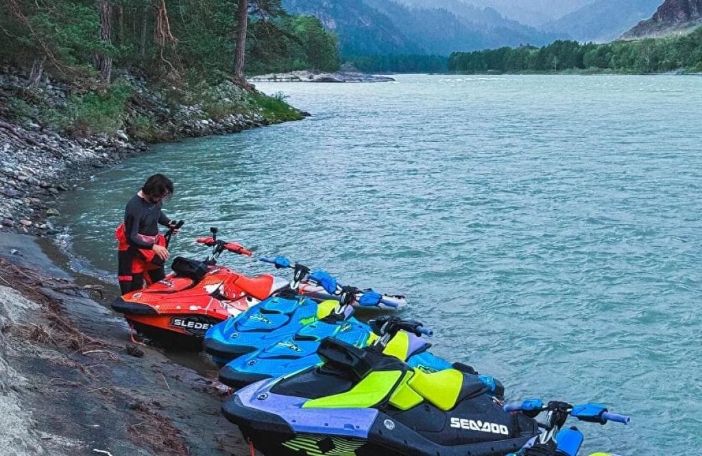 Премиальная экспедиция на квадроциклах по горным рекам Алтая - фото 6