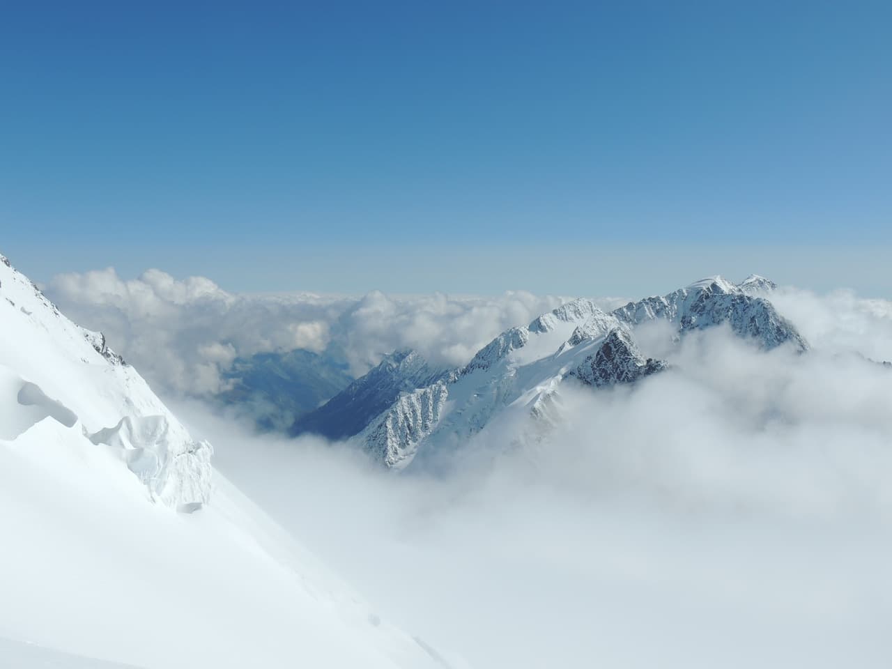 Восхождение на Белуху Восточную через гребень Делоне - фото 2