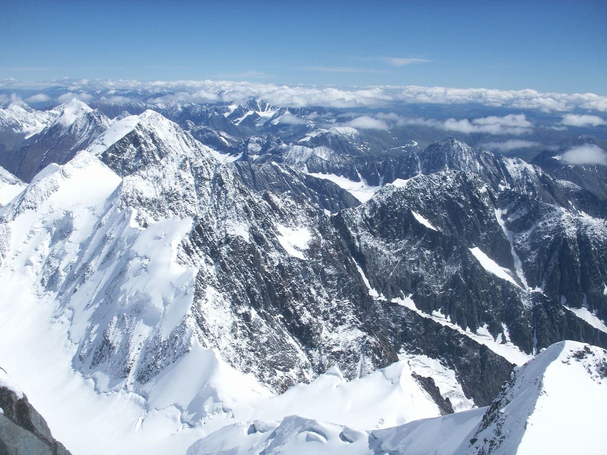 Восхождение на Белуху Восточную через гребень Делоне - фото 3