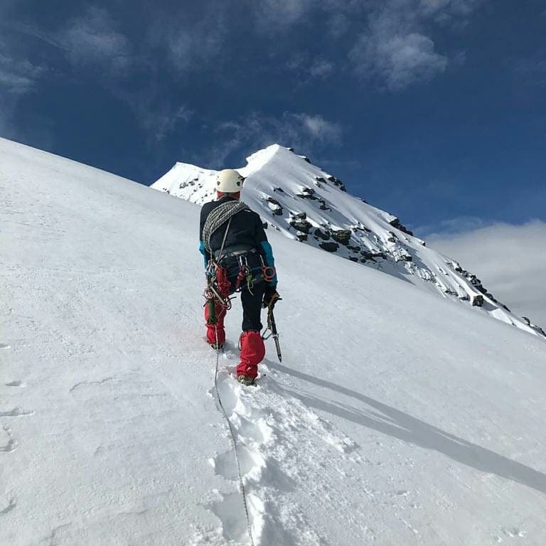 Восхождение на Белуху Восточную через гребень Делоне - фото 7