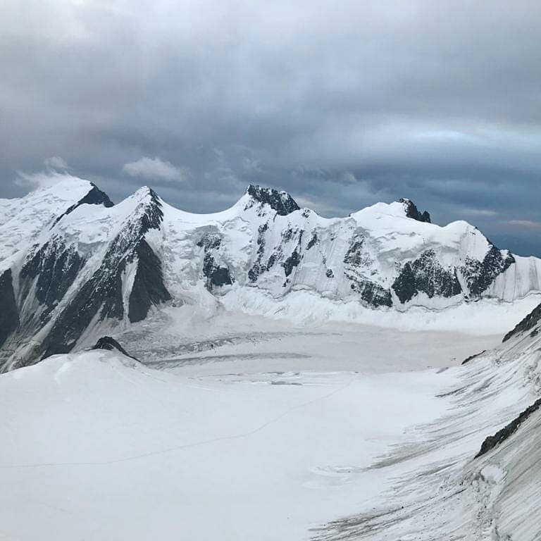 Восхождение на Белуху Восточную через гребень Делоне - фото 9