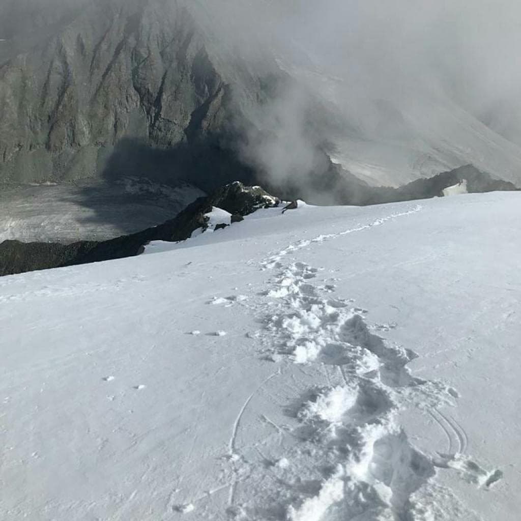 Восхождение на Белуху Восточную через гребень Делоне - фото 10