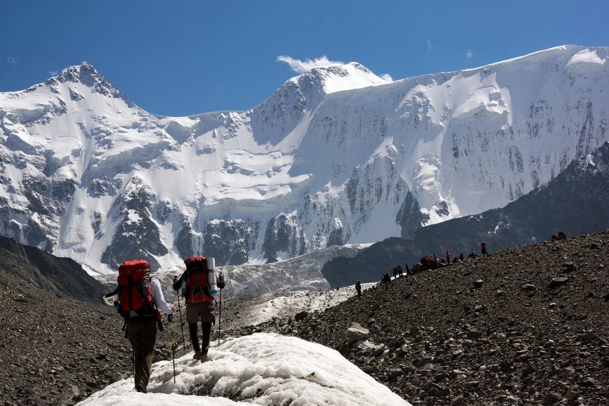 Школа альпинизма на Белухе - фото 9