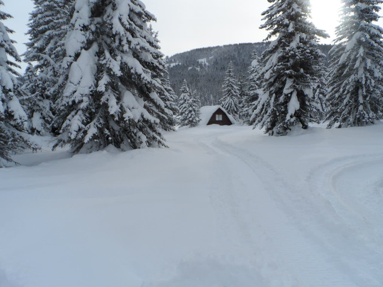 К заповедным уголкам на снегоходе:озеро Тальмень - фото 6