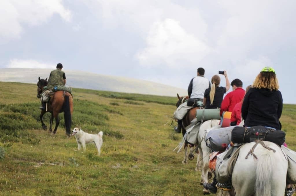 Озеро Арукем, конный тур. - фото 1