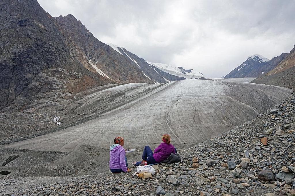 "Серебро Алтая", треккинг без рюкзаков к ледникам Актру. - фото 5