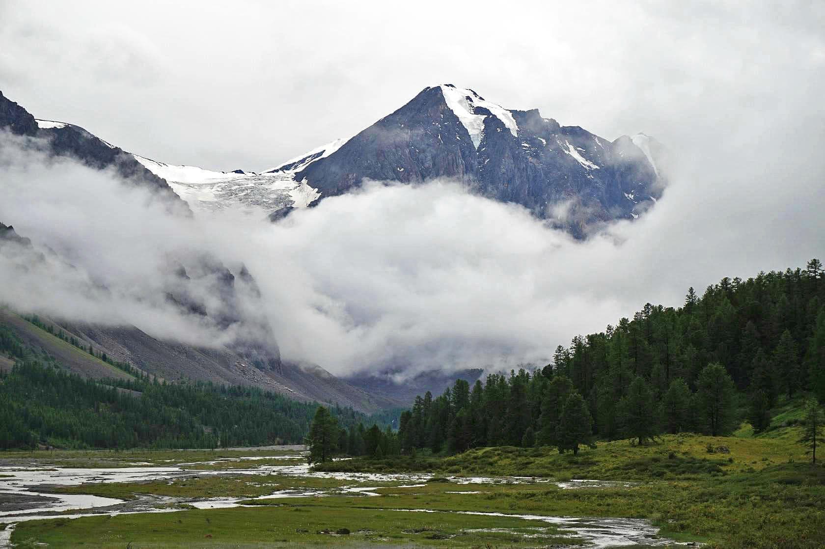 "Серебро Алтая", треккинг без рюкзаков к ледникам Актру. - фото 6