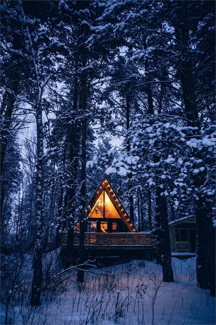 №9 | Большой A-Frame с двумя спальнями (до 6 чел) - фото 2