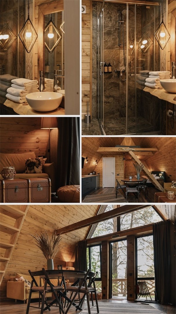 №9 | Большой A-Frame с двумя спальнями (до 6 чел) - фото 4