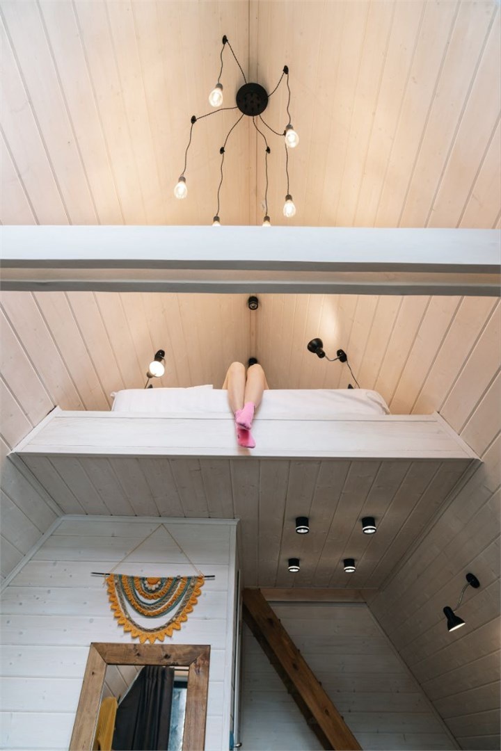 №6 | A-Frame с одной спальней и камином на террасе - фото 7