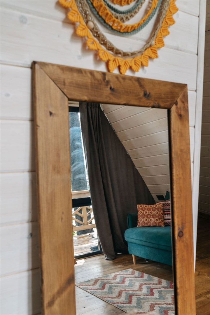 №6 | A-Frame с одной спальней и камином на террасе - фото 12