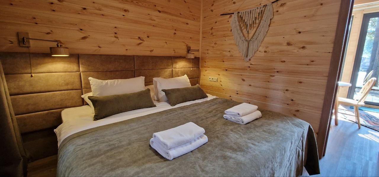 №11 | Барнхаус-дом с двумя спальнями и камином - фото 30