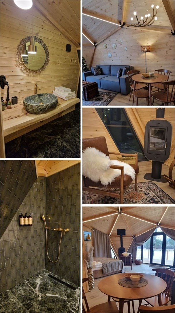 №18| Шишка-дом с камином - фото 1