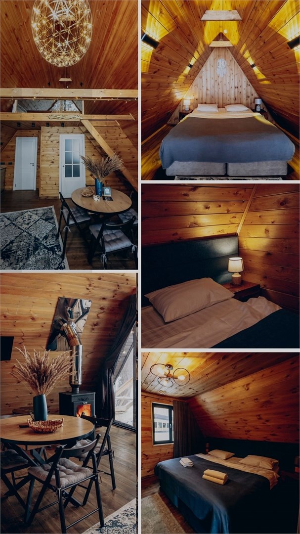 №8 | Premium A-Frame с двумя спальнями и камином (до 6 чел) - фото 3