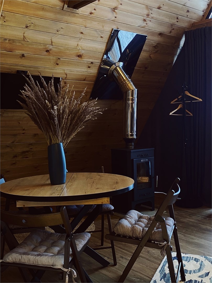 №8 | Premium A-Frame с двумя спальнями и камином (до 6 чел) - фото 7