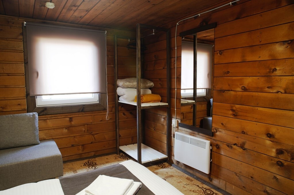 "Категория ББ" Номер с 2-спальной кроватью в коттедже с террасой  - фото 3