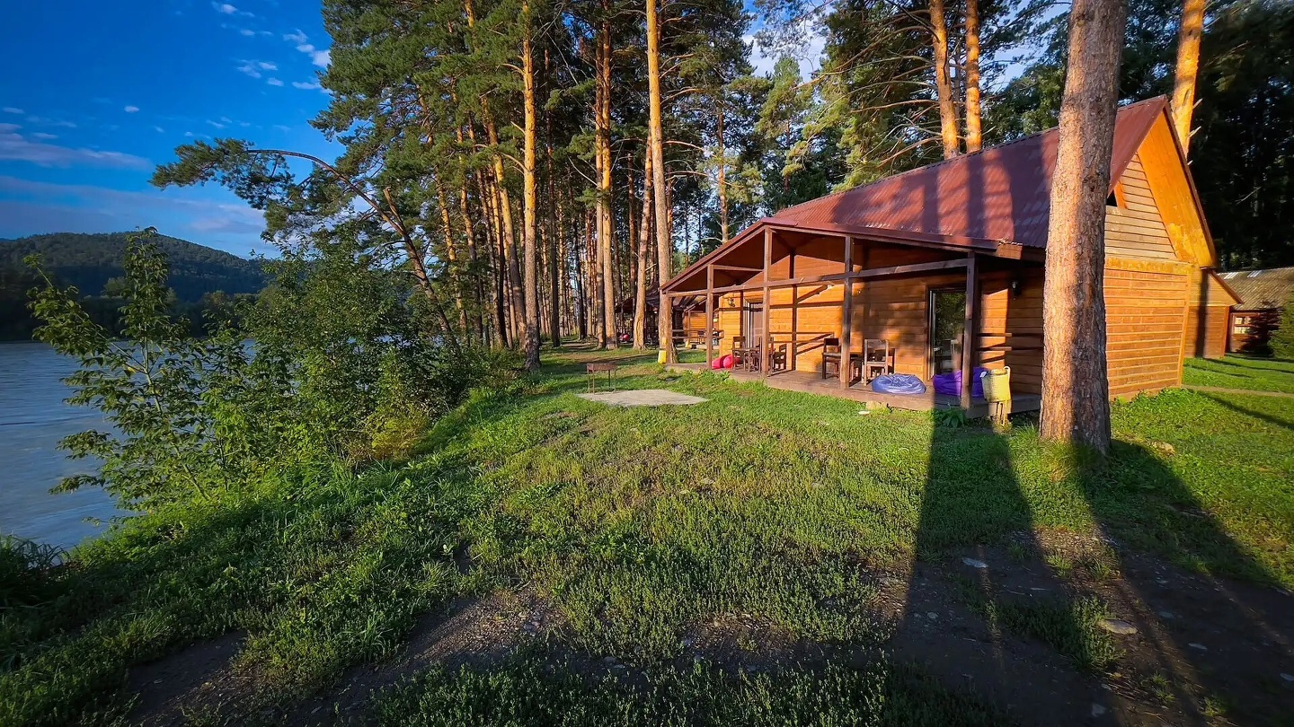 "Категория ББ" Номер с 2-спальной кроватью в коттедже с террасой  - фото 8