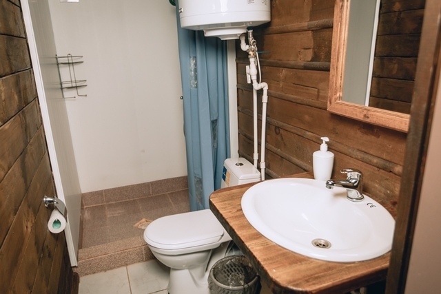 "Категория Б" Номер с двуспальной или двумя одно спальными кроватями в коттедже  - фото 5