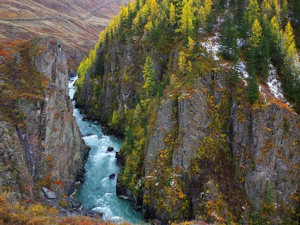 Мажойский каскад на реке Чуя - фото 3