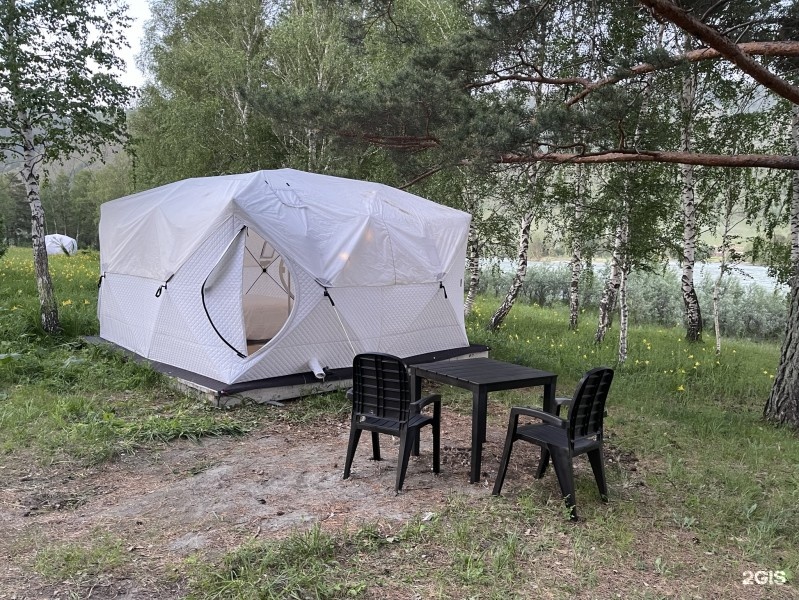 Палатка с 1 двухспальной кроватью на 1 береговой линии - фото 1