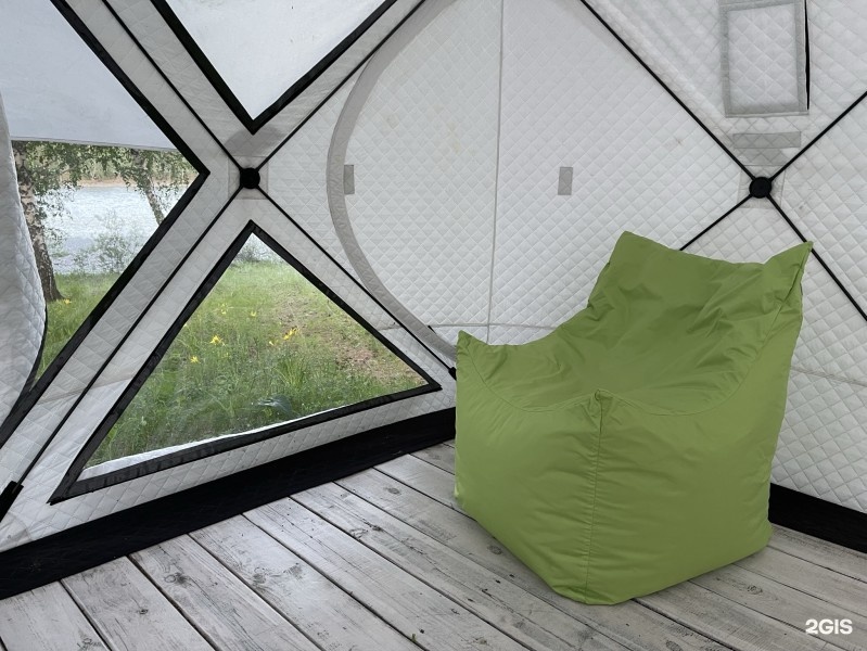Палатка с 1 двухспальной кроватью на 1 береговой линии - фото 3