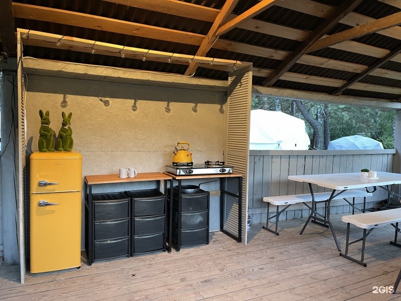 Палатка с 1 двухспальной кроватью на 1 береговой линии - фото 9