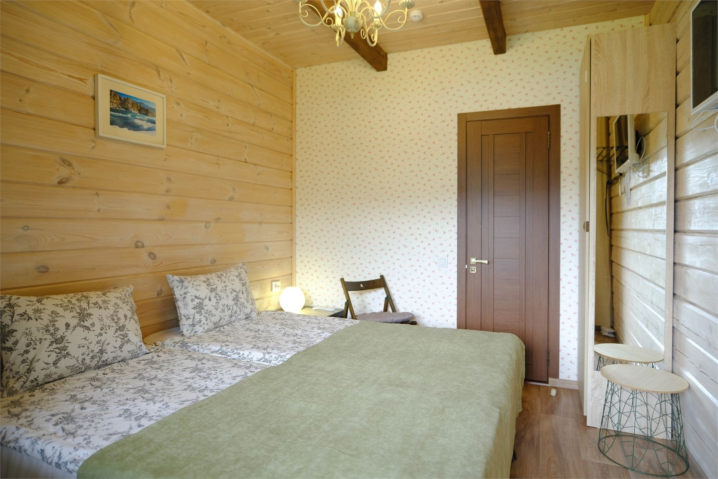 Стандартный номер с двуспальной кроватью или двумя односпальными кроватями на 1 этаже - фото 5