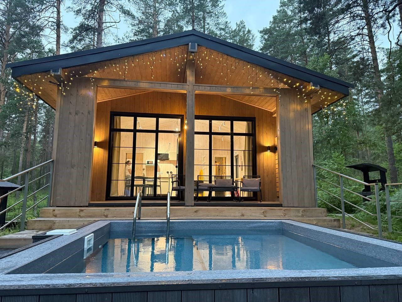 ВИП ДОМ С БАССЕЙНОМ вид на реку - фото 1