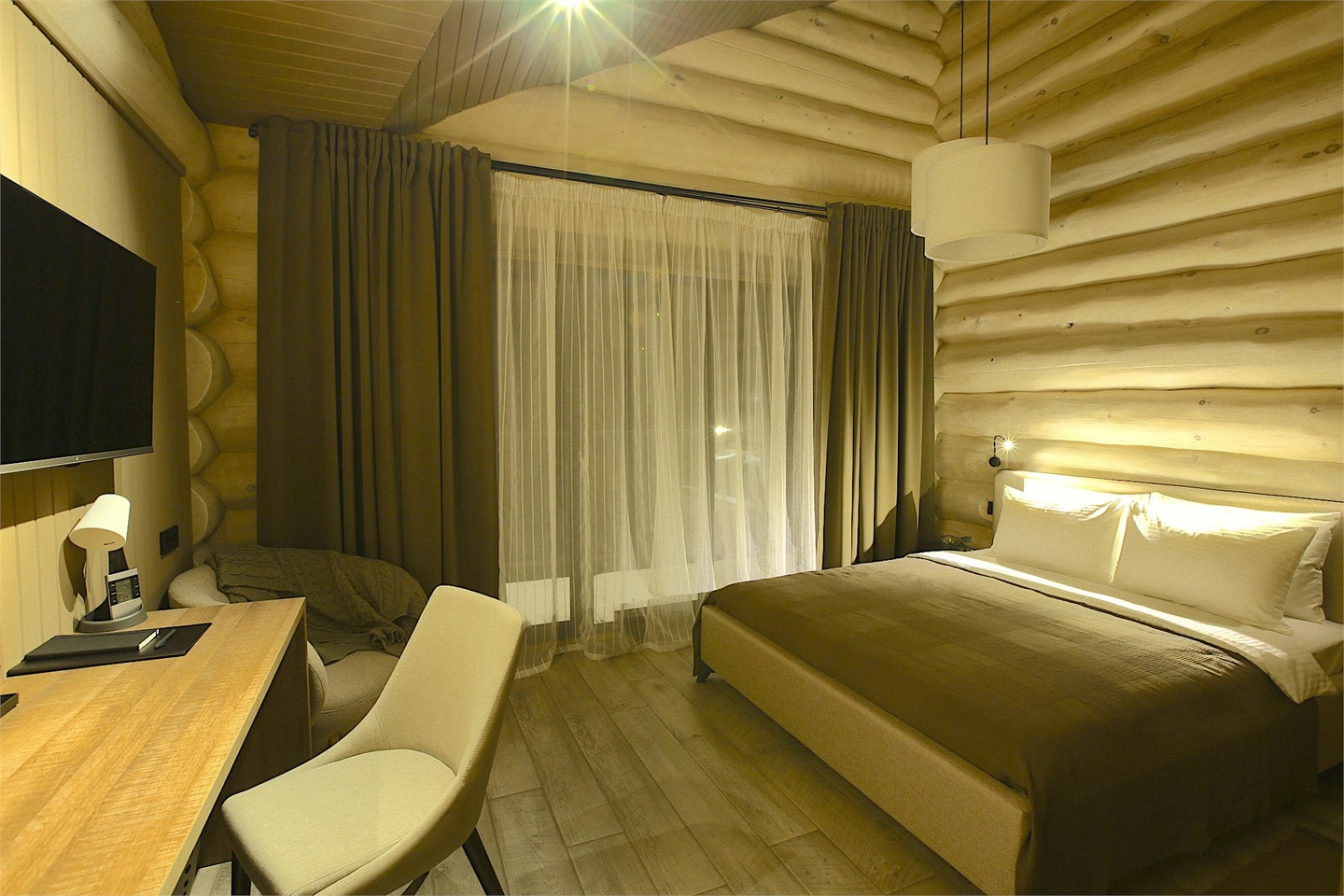 Стандартный двухместный номер с двуспальной кроватью - фото 3