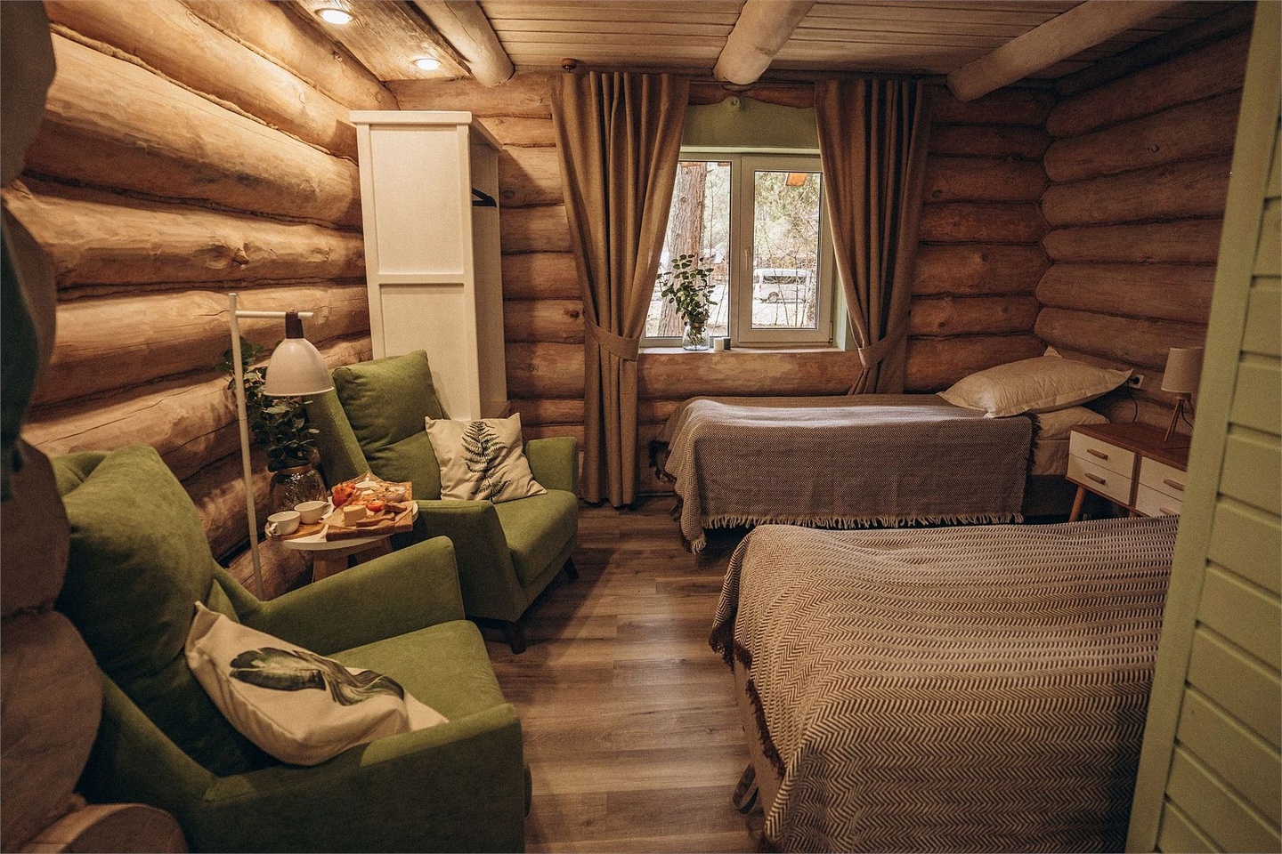 Двухместная  избушка категории комфорт - фото 1