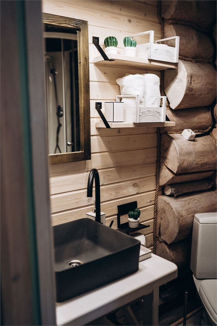 Двухместная  избушка категории комфорт - фото 10