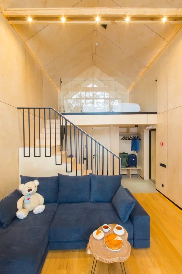 Барнхаус с большой двуспальной кроватью - фото 19