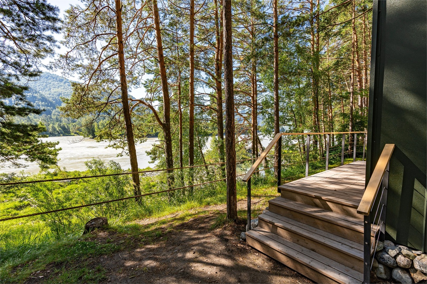 Барнхаус с большой двуспальной кроватью - фото 22