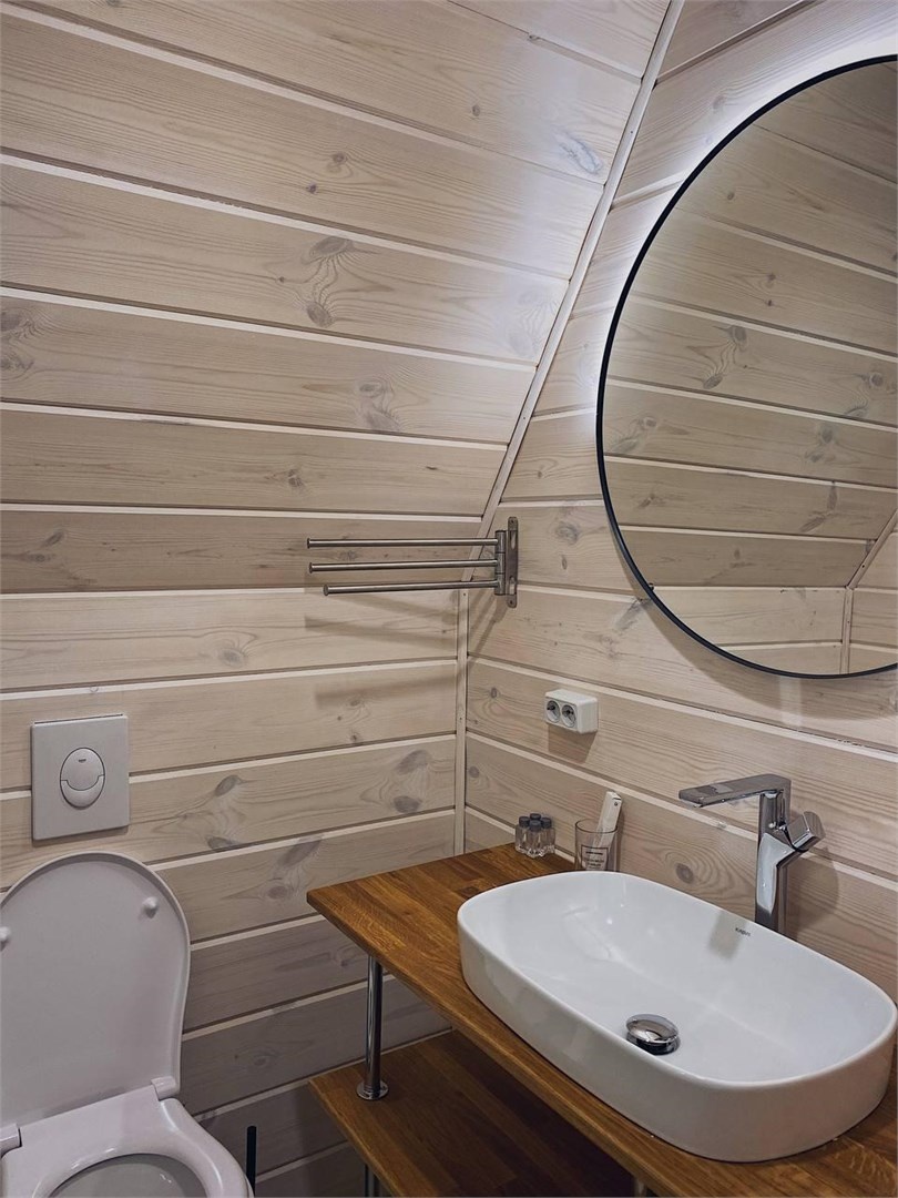 Шале в форме треугольника - фото 7