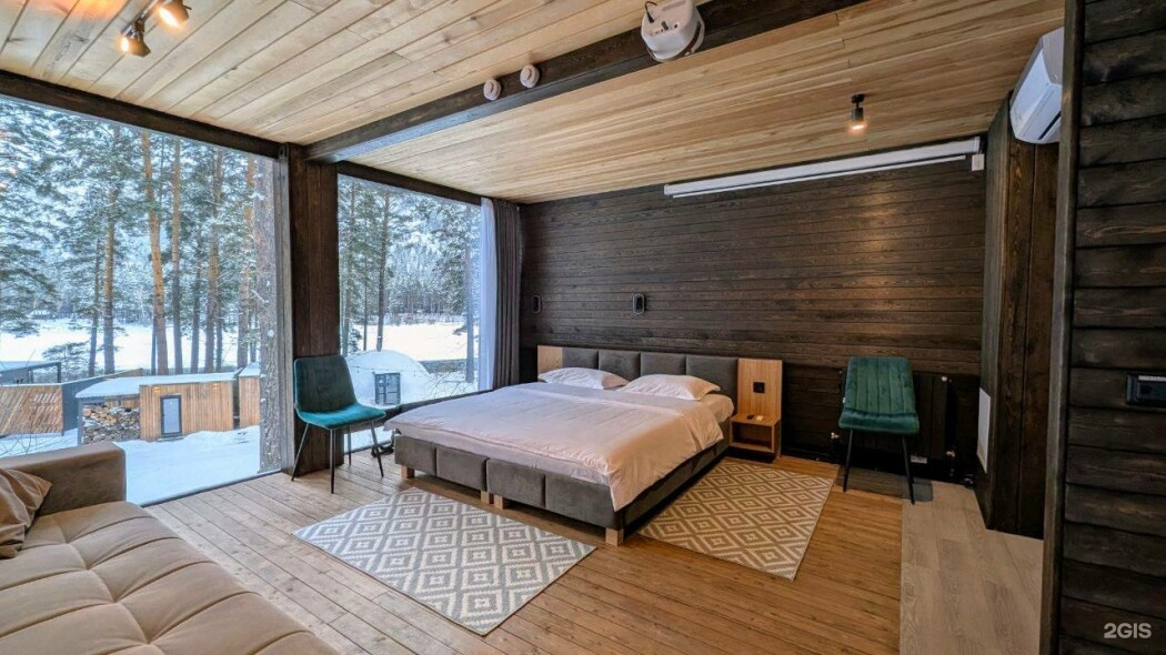 Большой зеркальный куб №12 для 2-4 гостей - фото 1