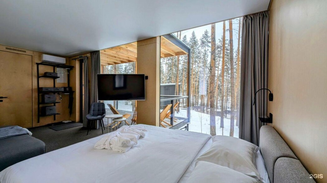 Большой зеркальный куб №38 для 2-4 гостей - фото 1