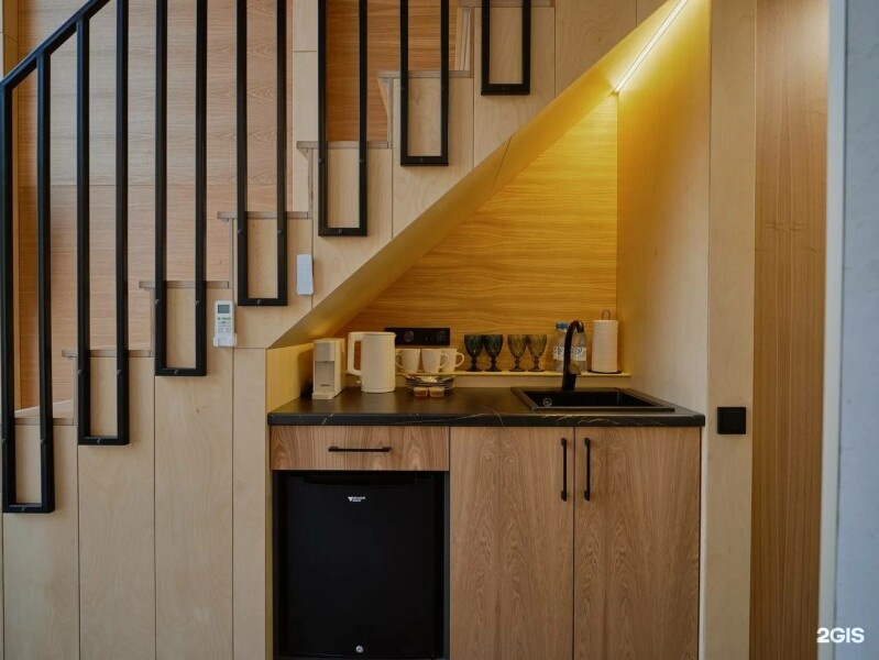 Двухэтажный номер люкс  36м²  в панорамном  триплексе для 2-4 гостей - фото 8