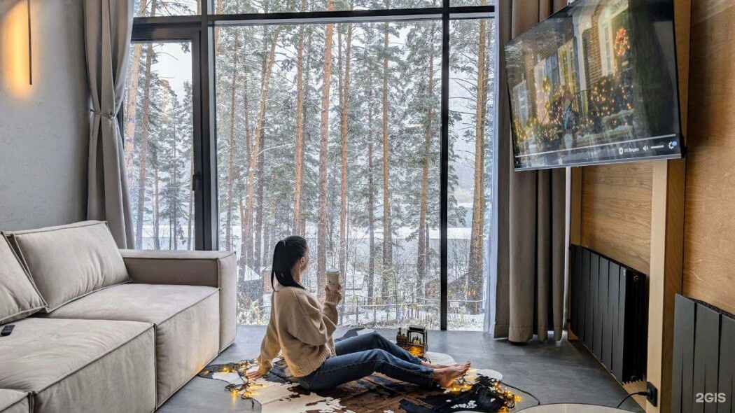 Двухэтажный номер люкс 60м² в панорамном дуплексе для 4 гостей - фото 1