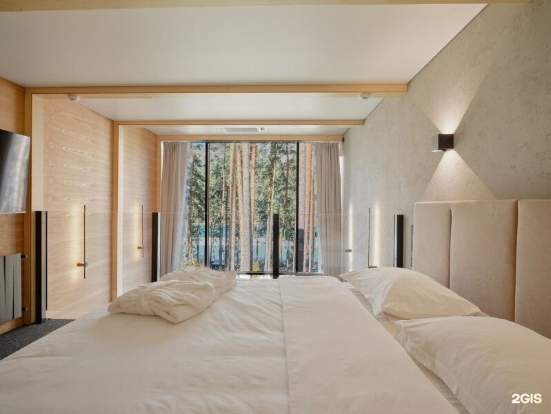 Двухэтажный номер люкс 60м² в панорамном дуплексе для 4 гостей - фото 6
