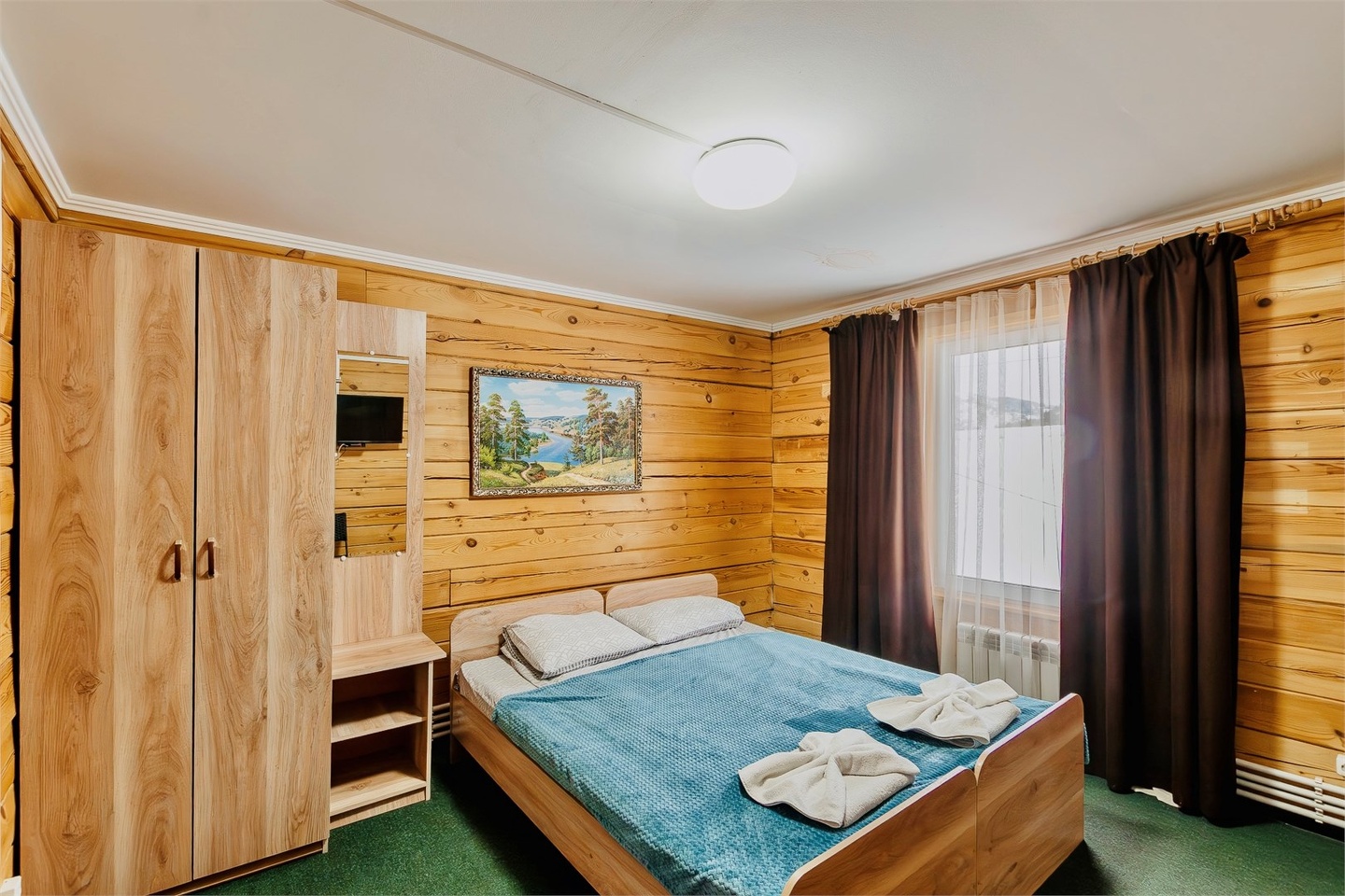 Эконом с 2 односпальными кроватями (Дом Кедр) - фото 10