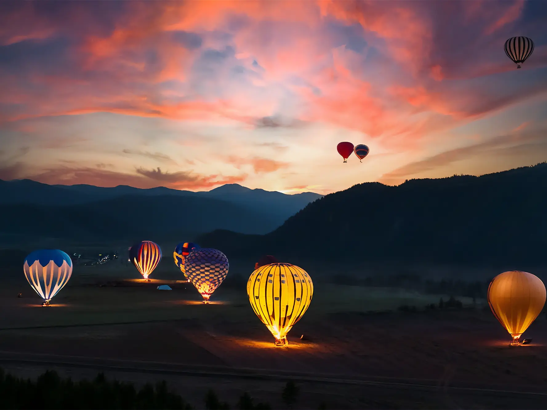 Фестиваль воздухоплавания "Небо Алтая" - фото 1