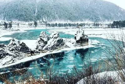 Зимняя сказка Алтая: тепло души среди ледяных гор — фото тура по Республике Алтай. Фото 4