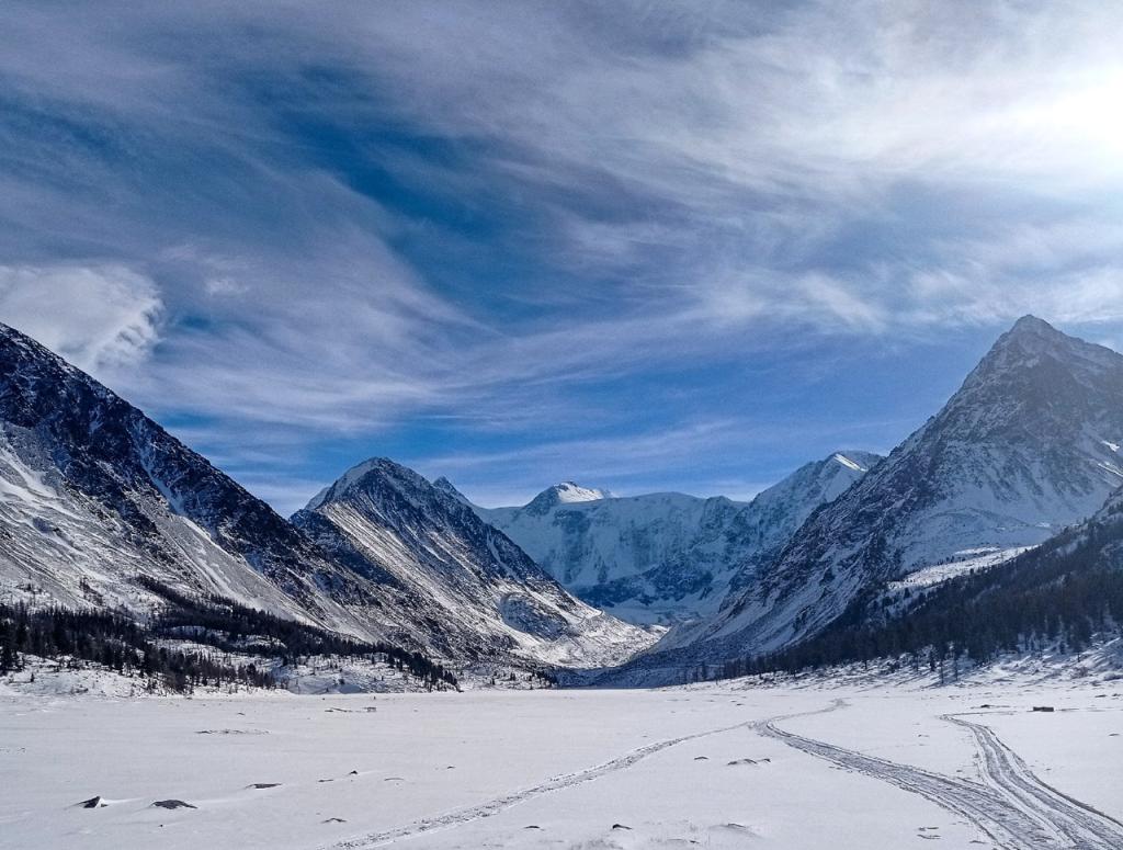 На снегоходах к Белухе — фото тура по Республике Алтай. Фото 4