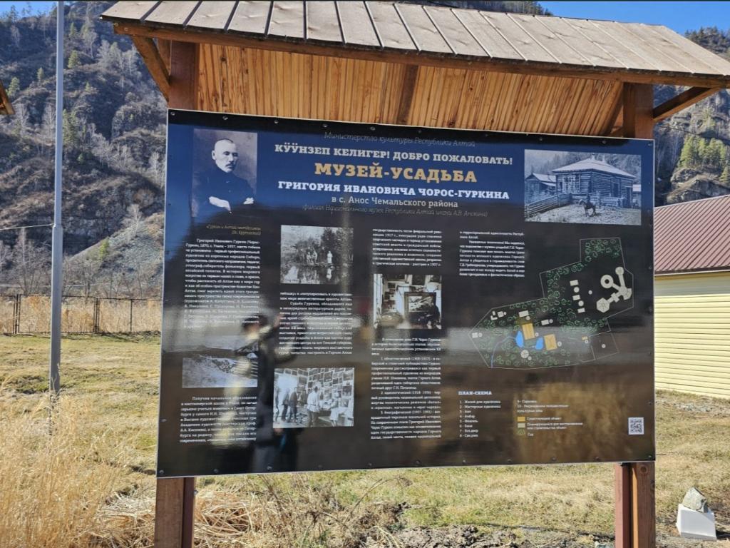 Музей-усадьба Г. И. Чорос-Гуркина (с. Анос Чемальского района) - фото 1