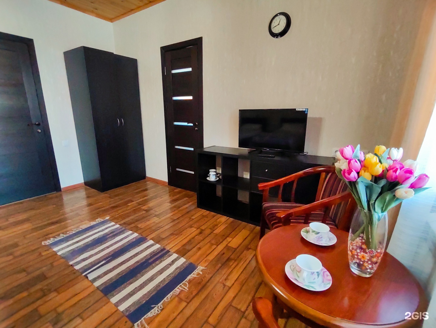 Трехместный номер с 3 односпальными кроватями - фото 3