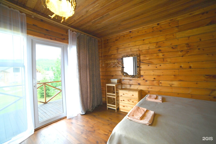 Благоустроенный двухместный номер с большой кроватью - фото 3