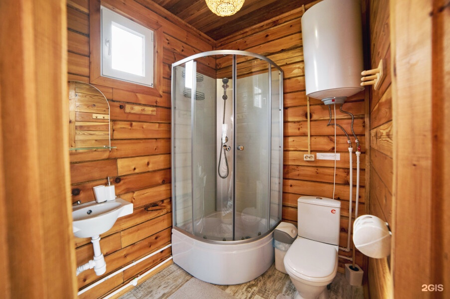 Благоустроенный двухместный номер с большой кроватью - фото 4