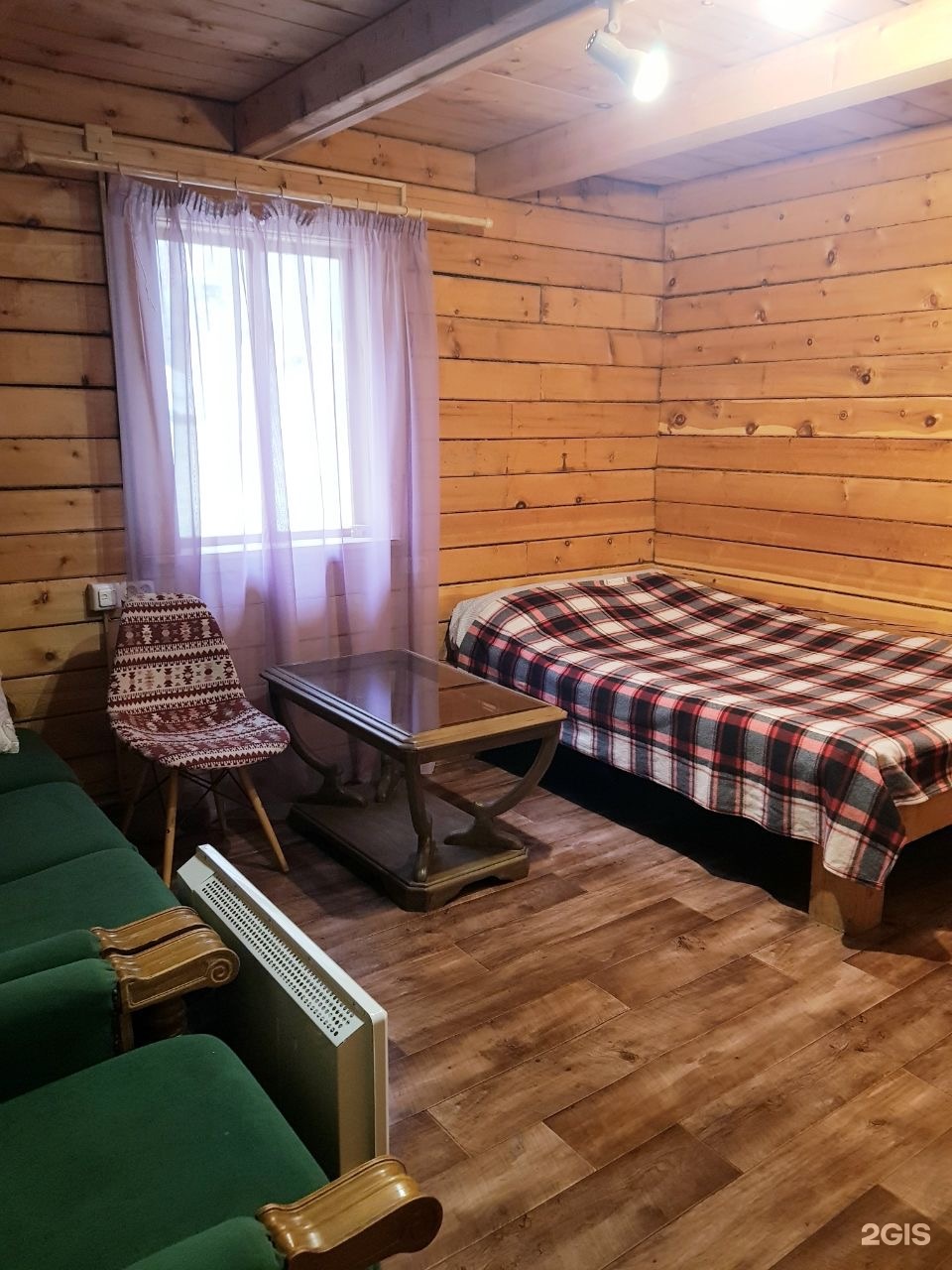 Трехместный номер с двуспальной и односпальной кроватью - фото 4