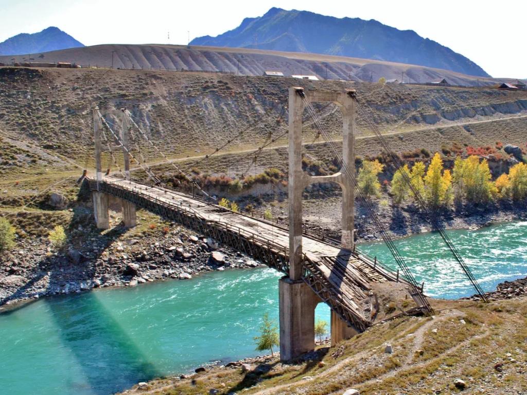 Цаплинский мост у села Иня - фото 2