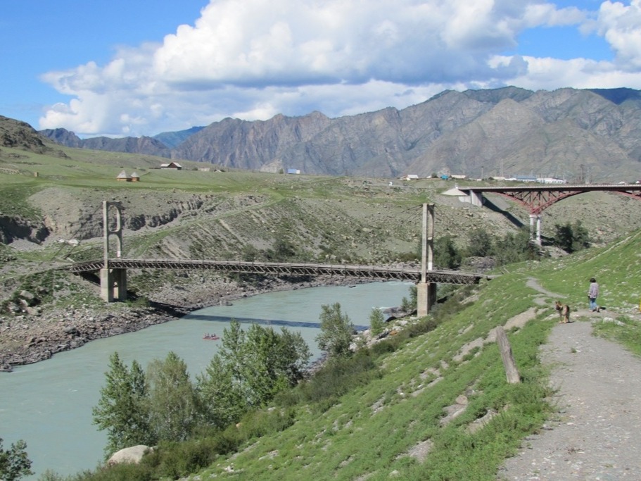 Цаплинский мост у села Иня - фото 4